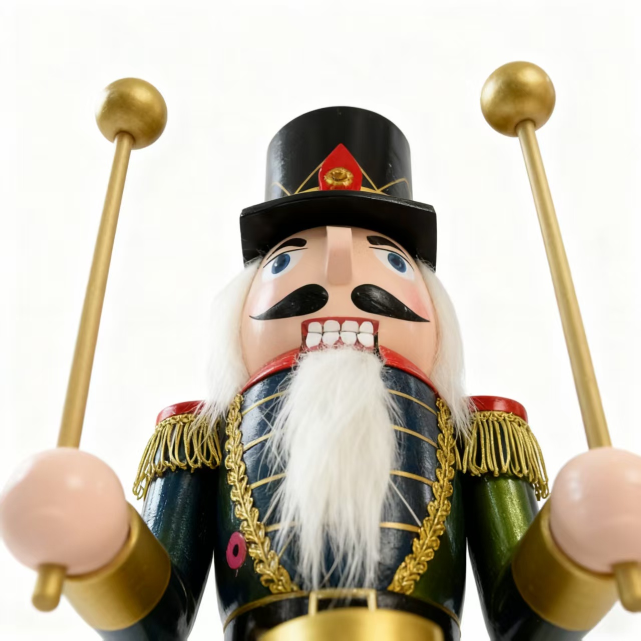 Handmade 18/30cm Wooden Nutcra - Nutcracker Figurine ulasan dan harga