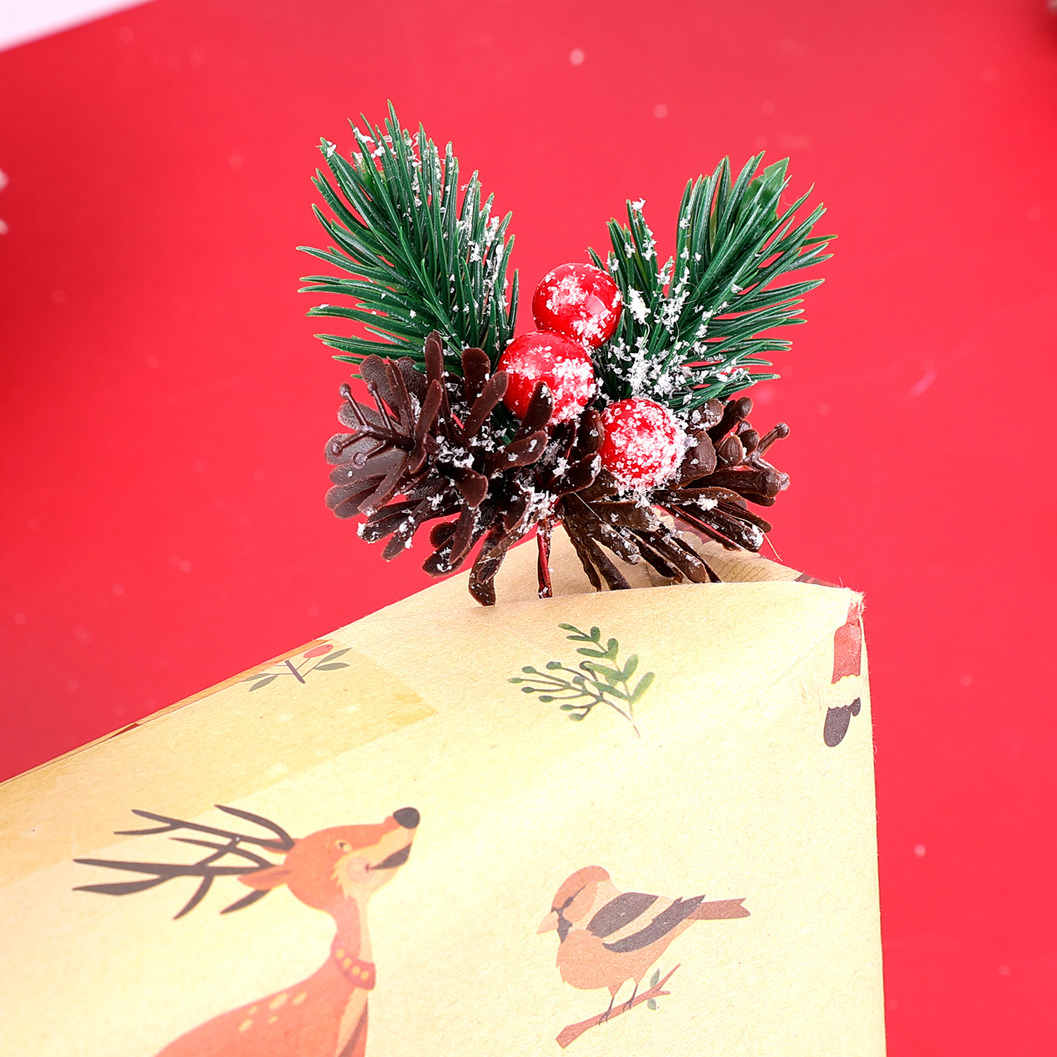 5/50Pcs Christmas Artificial P - Christmas Tree Artificial ulasan dan harga