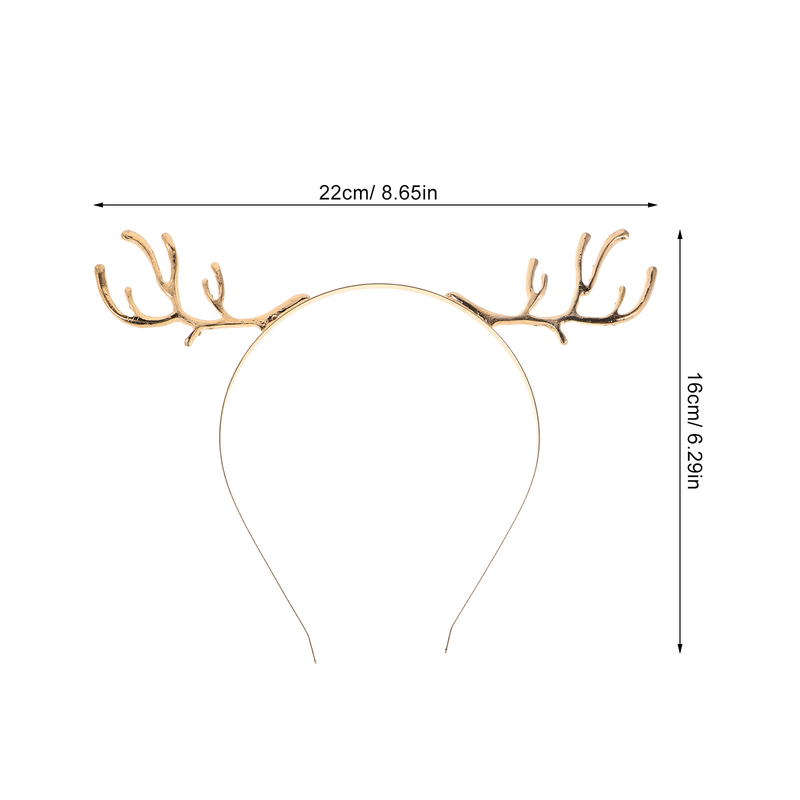 3Pcs Cute Reindeer Antler Head - Reindeer Antlers Headband ulasan dan harga