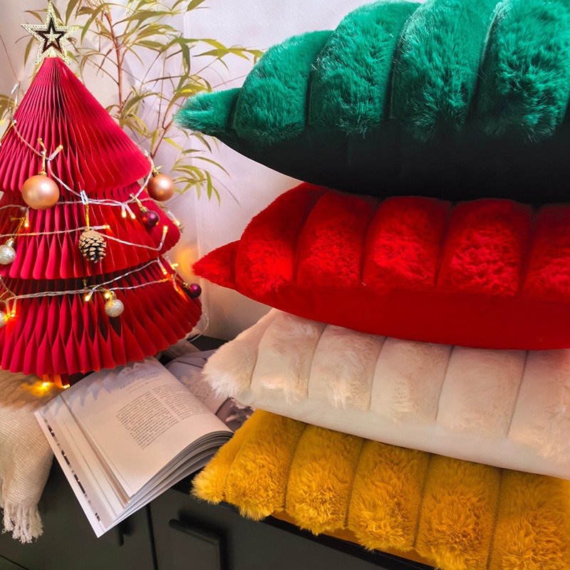 Christmas green imitation rabb - Christmas Throw Blanket ulasan dan harga