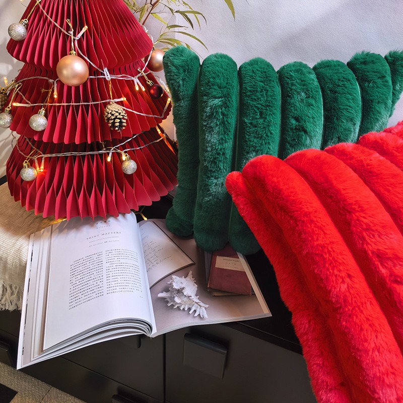 Christmas green imitation rabb - Christmas Throw Blanket ulasan dan harga
