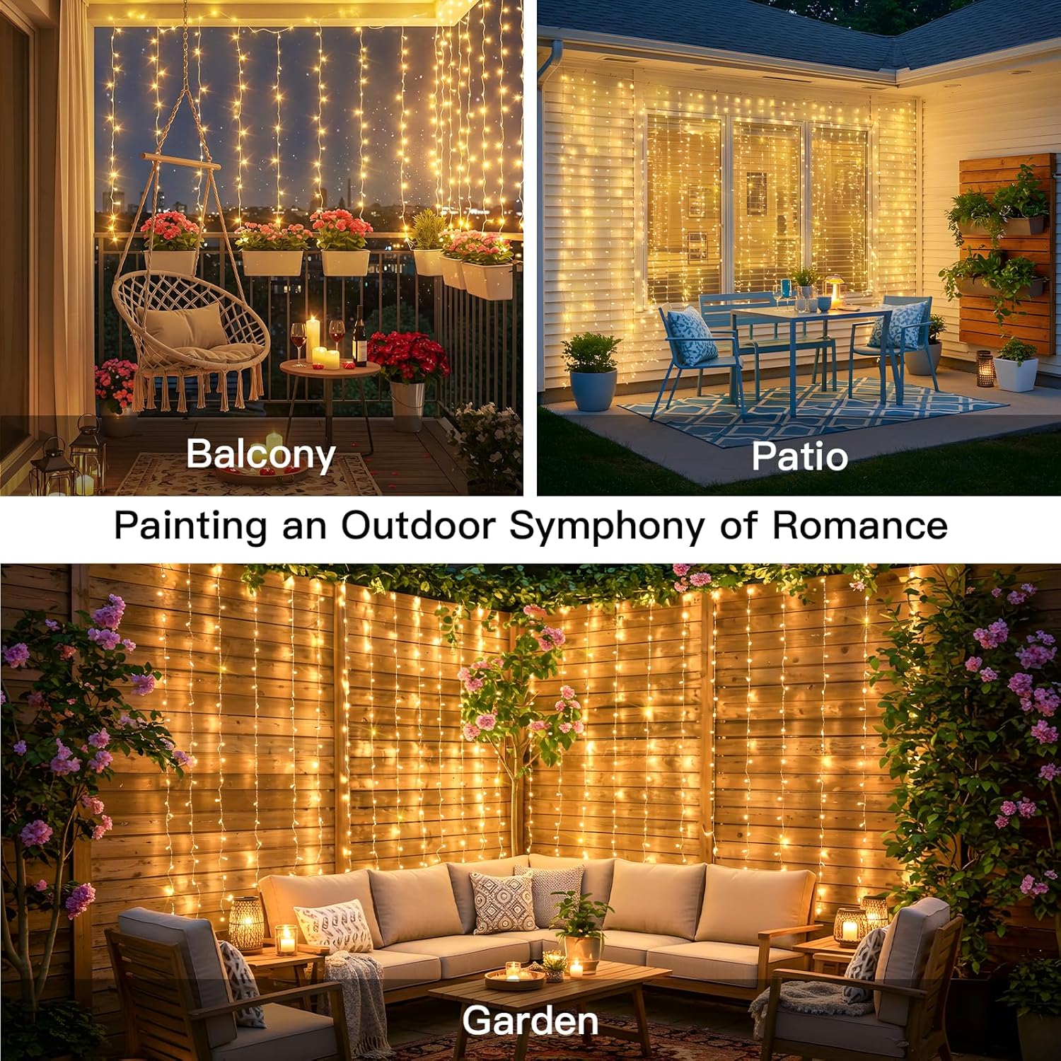 Curtain Lights For Bedroom 200 - Led Fairy String Lights ulasan dan harga