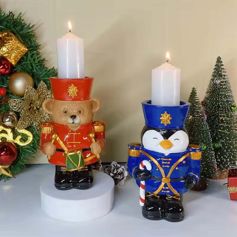 New Resin Nutcracker Candlesti - Nutcracker Figurine ulasan dan harga