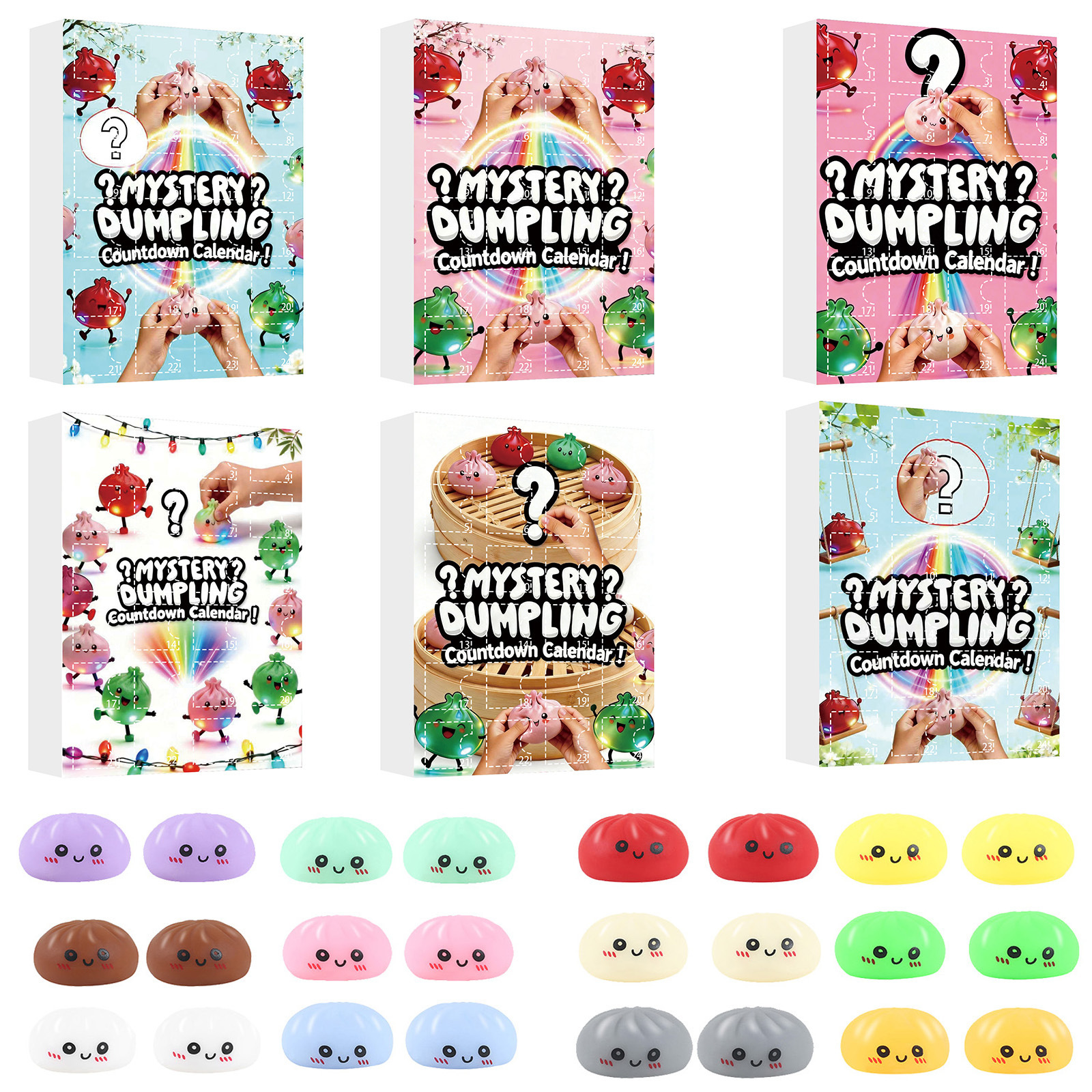 New 24pc Surprise Dumplings My - Advent Calendar Gift ulasan dan harga