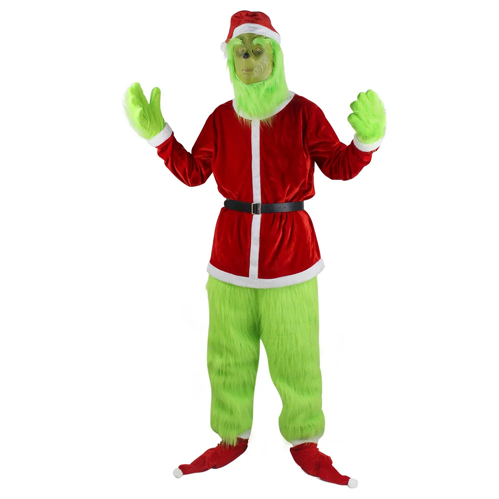 Merry Christmas Grinch Cosplay - Elf Costume Christmas ulasan dan harga