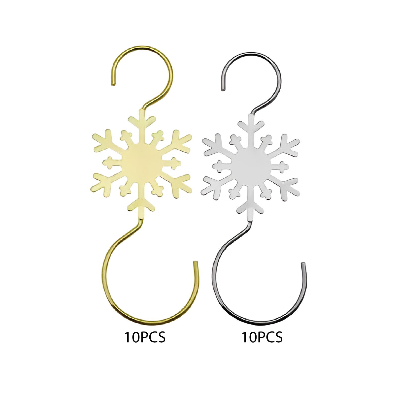10Pcs Christmas Ornament Hooks - Christmas Stocking Hanging ulasan dan harga