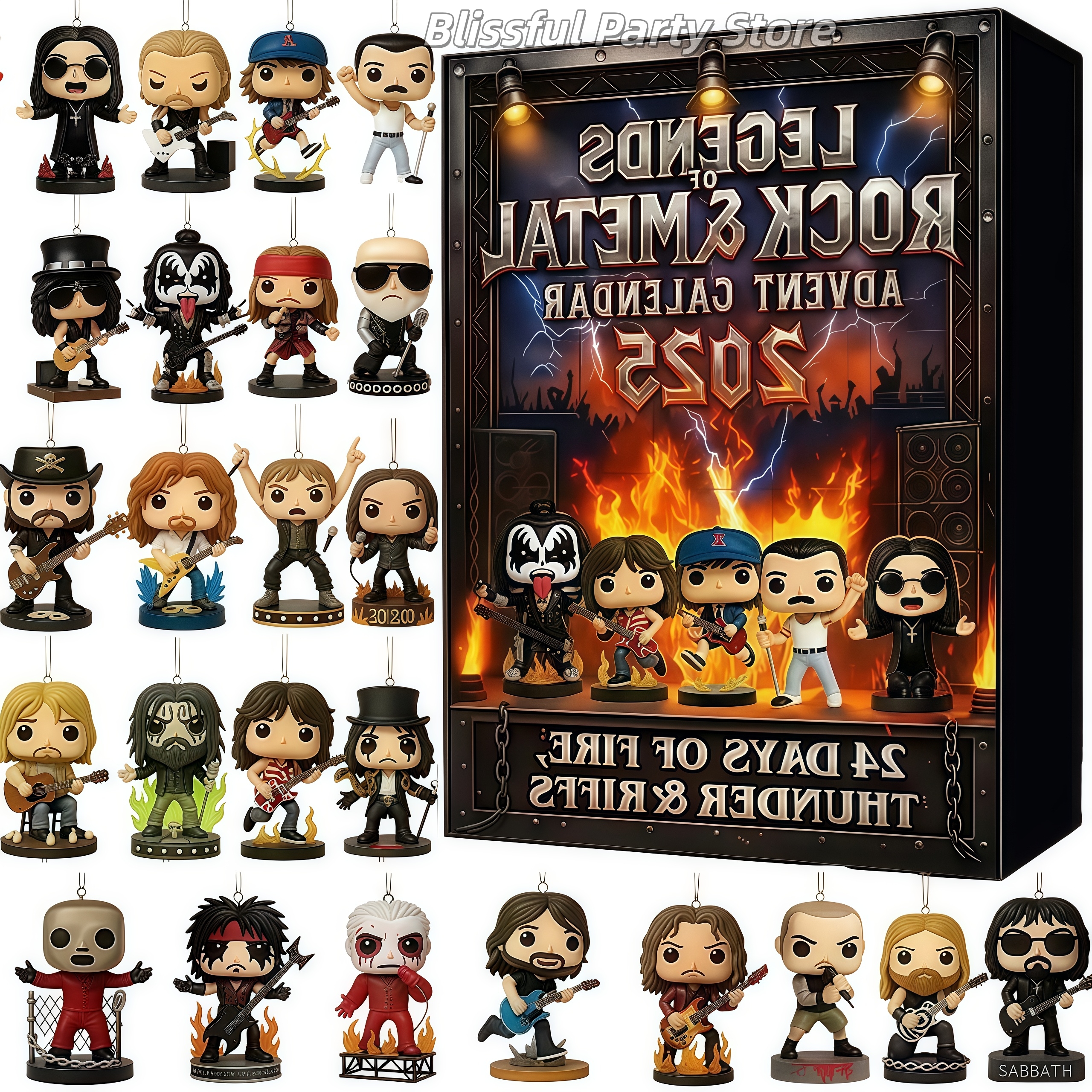 Rock and Metal Advent Calendar - Advent Calendar Gift ulasan dan harga