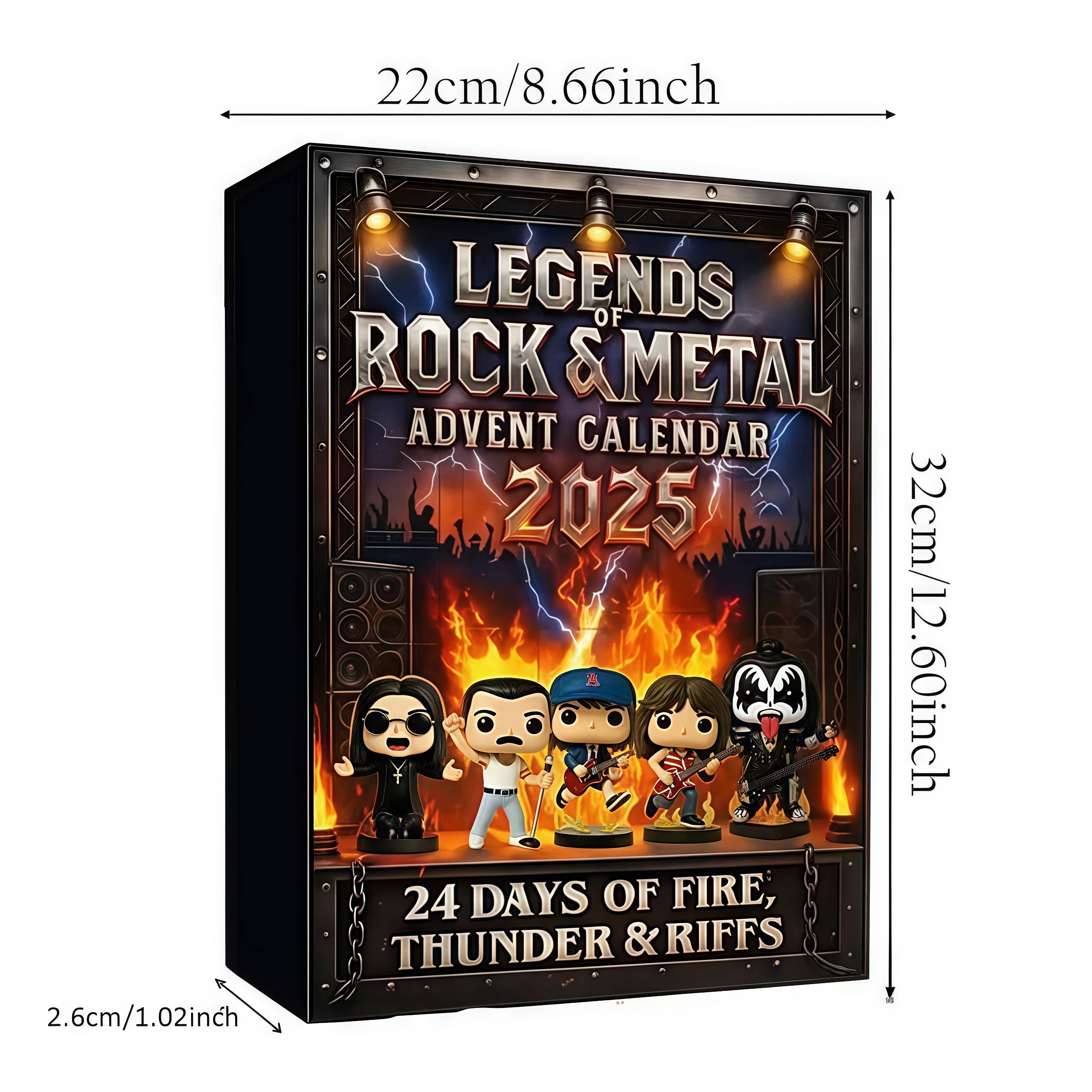 Rock and Metal Advent Calendar - Advent Calendar Gift ulasan dan harga