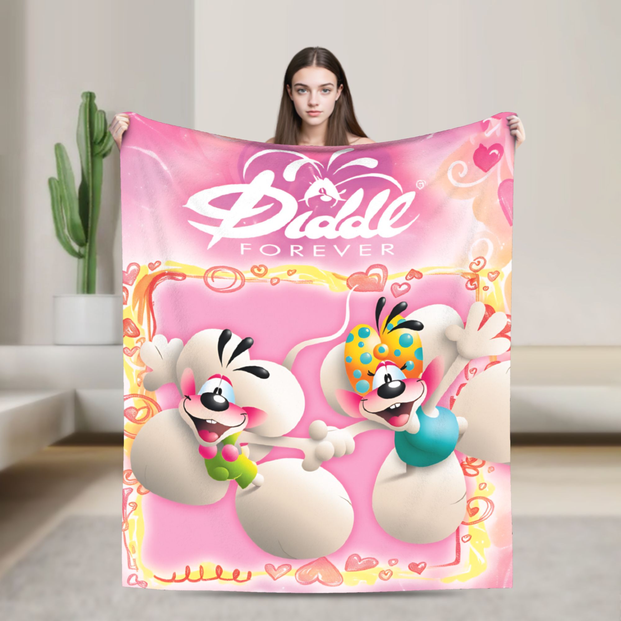 Christmas Diddl Blankets Quali - Christmas Throw Blanket ulasan dan harga
