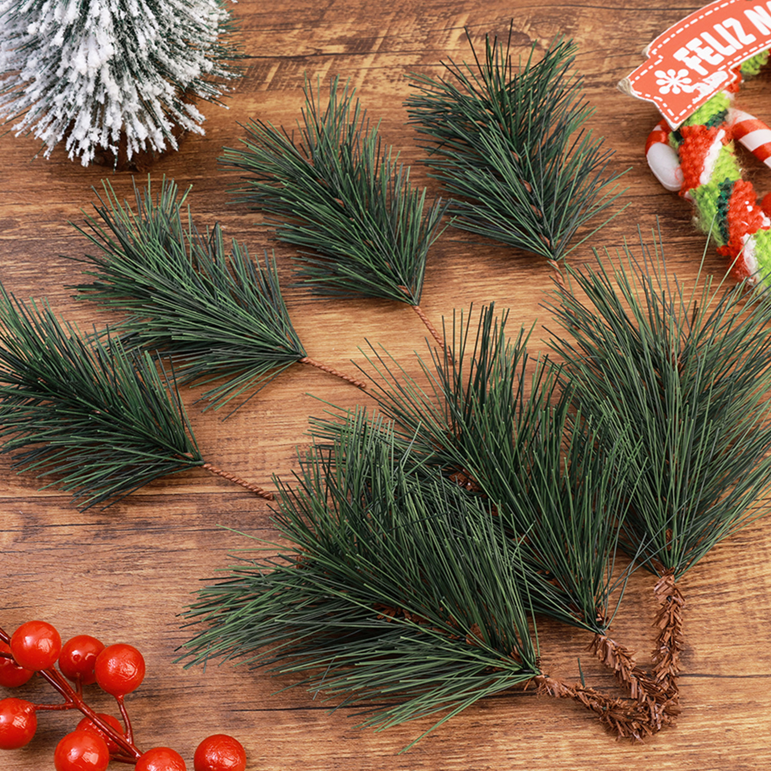 Fake Tree Leaves Branches Arti - Christmas Tree Artificial ulasan dan harga