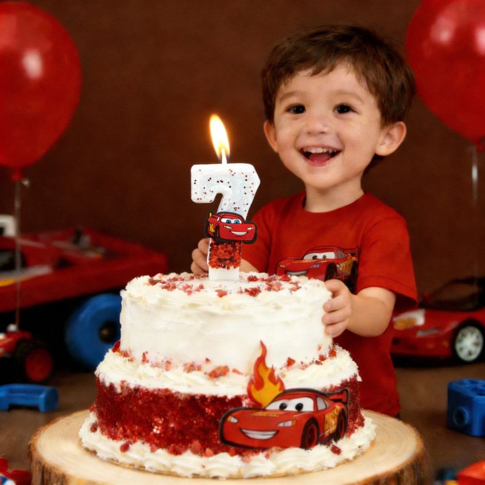 Lightning McQueen Digital Birt - Holiday Candle Set ulasan dan harga
