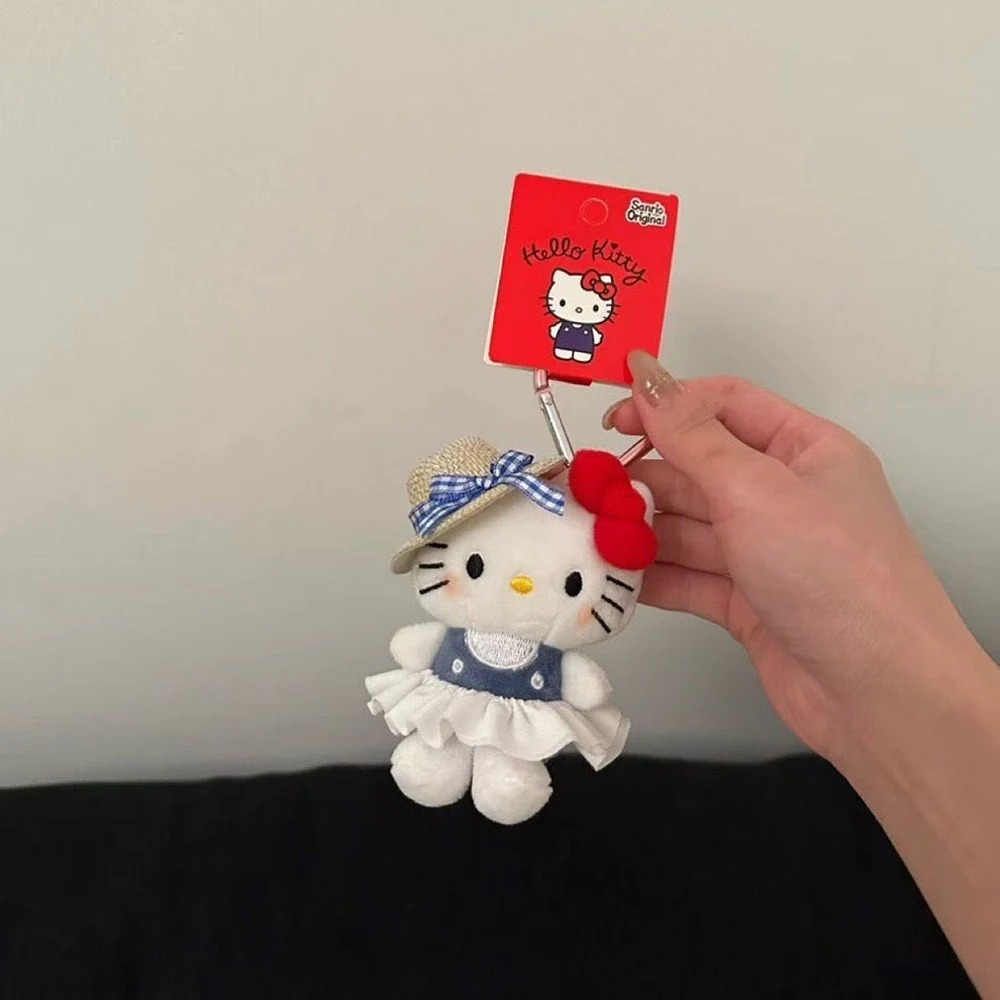 Hello Kitty Sanrio 10Cm Keycha - Santa Hat Plush ulasan dan harga