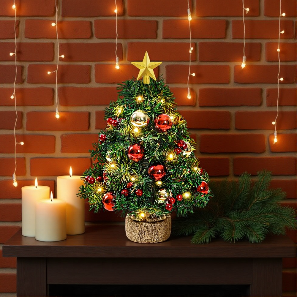 6cm Mini Christmas Tree Topper - Star Tree Topper ulasan dan harga