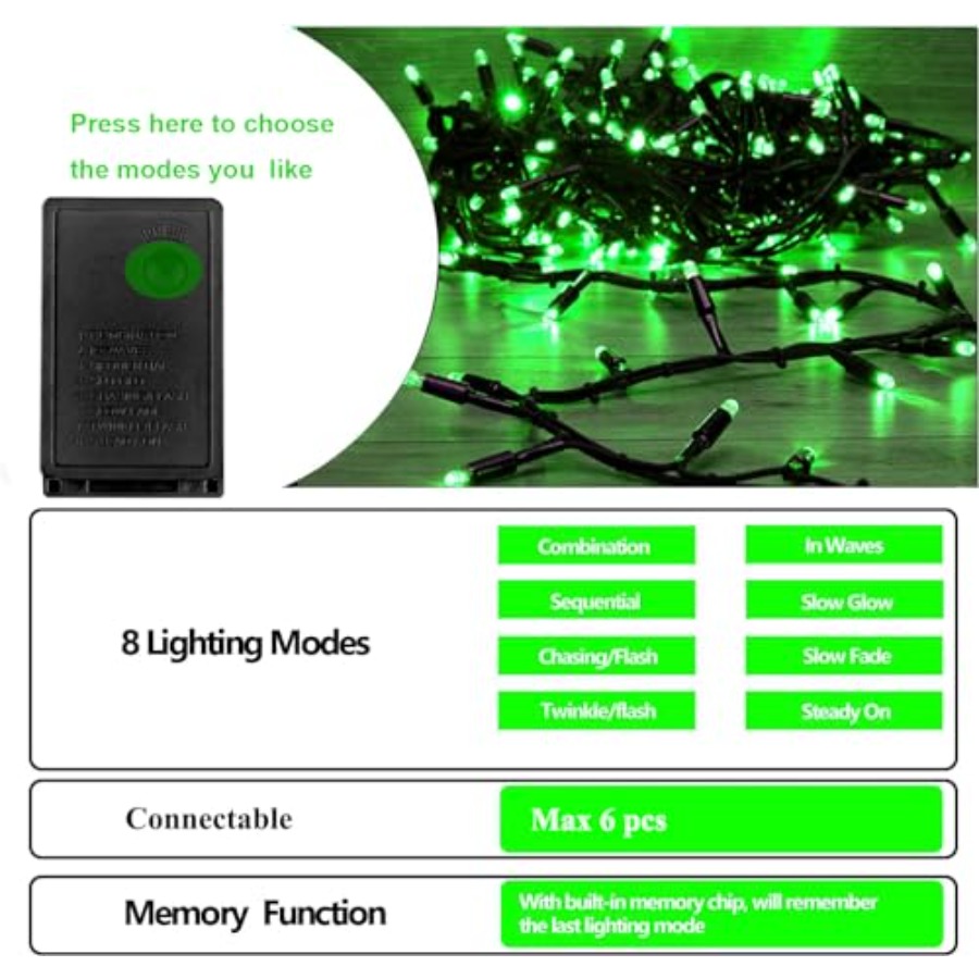St. Patrick's Day Fairy Lights - Led Fairy String Lights ulasan dan harga